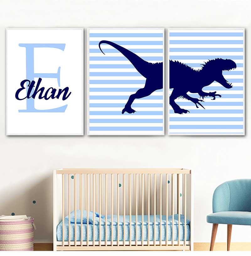 Baby Nursery Animal Pictures - Art Canvas Painting Nordic Posters And