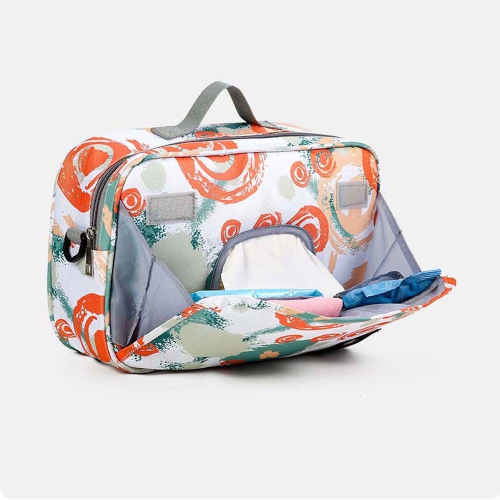 Diaper Caddy Organizer - 2 Size Soft Diaper Storage Bag