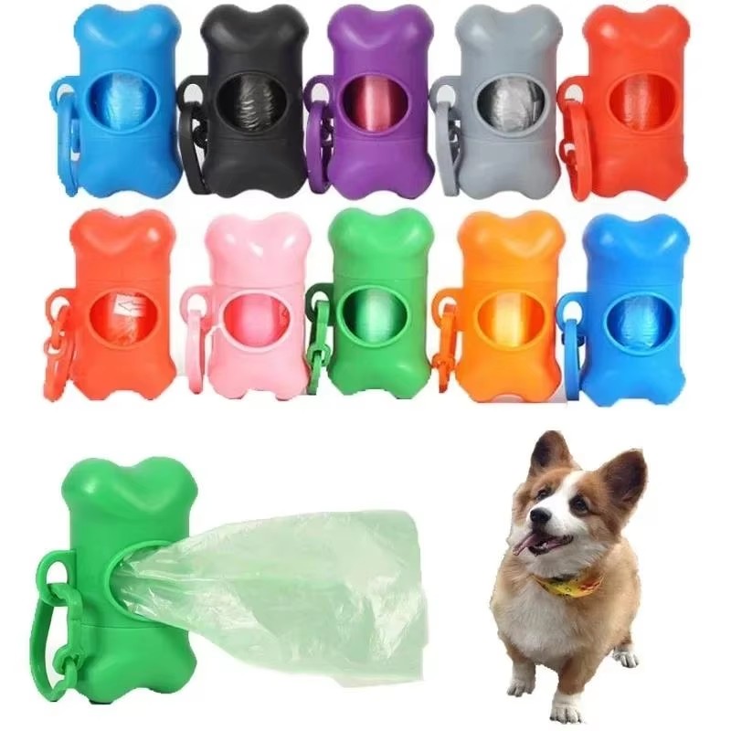 Diaper Caddy Organizer - 1/3pc Bone Shaped Bag Dispenser Disposable