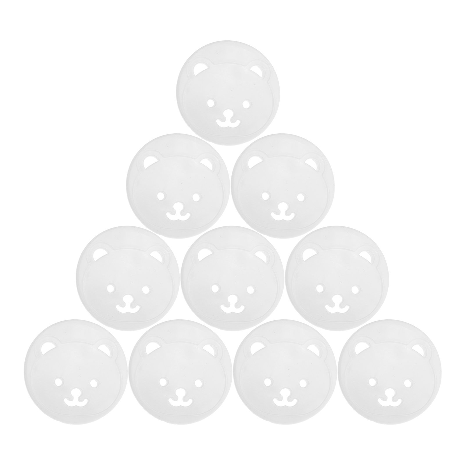 Baby Nursery Outlet - 30Pcs Bear-Shaped Socket Protection Covers European