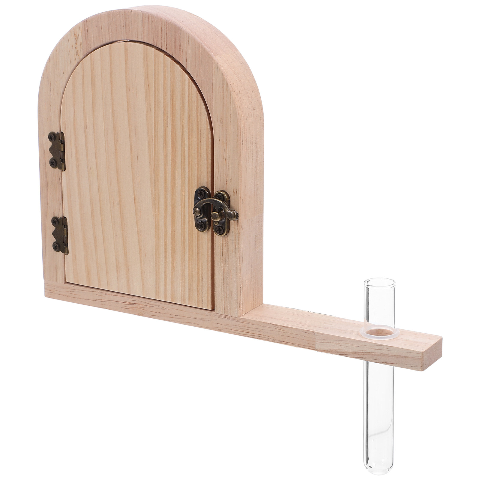 Baby Nursery Outlet - Fairy Door Wooden Outlet Cover Rustic