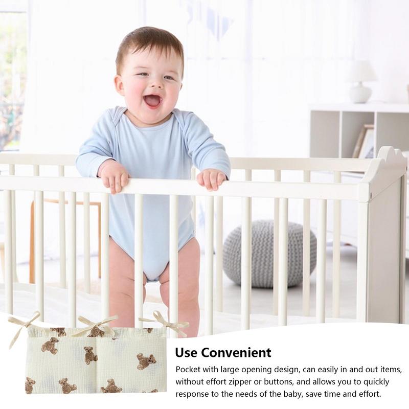 Baby Crib Organizer Cot Caddy  - Diaper Caddy Organizer 评论和价格