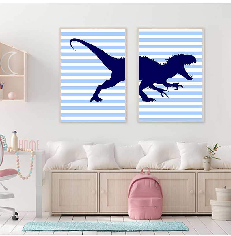 Art Canvas Painting Nordic Pos - Baby Nursery Animal Pictures 评论和价格