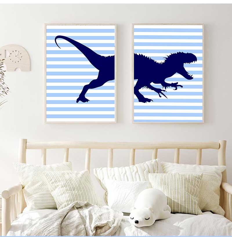 Art Canvas Painting Nordic Pos - Baby Nursery Animal Pictures 评论和价格