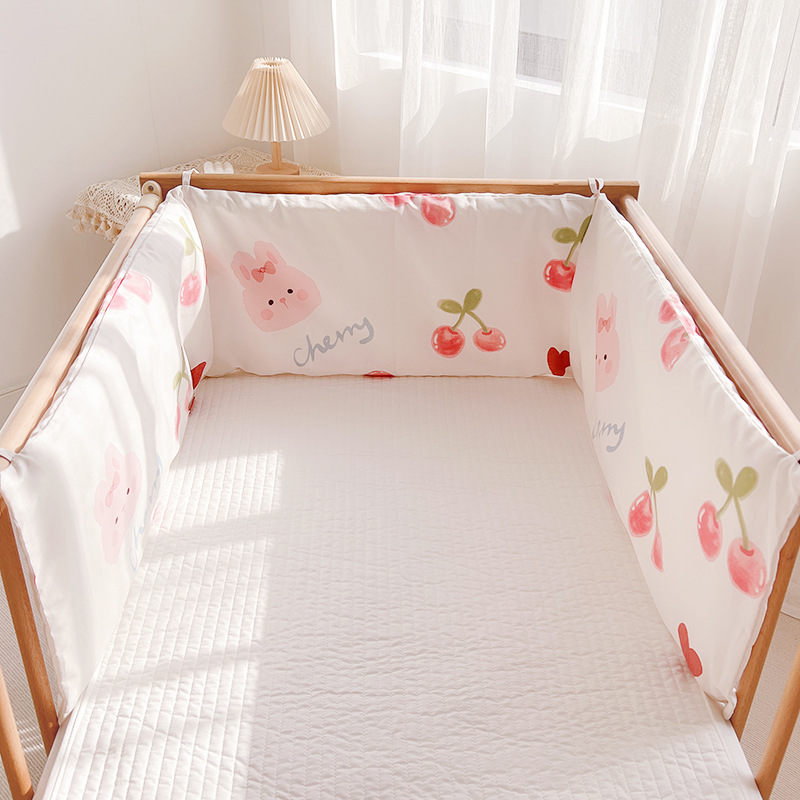 Crib Bumper Around Cot Baby Nu - Baby Nursery Bedding 评论和价格