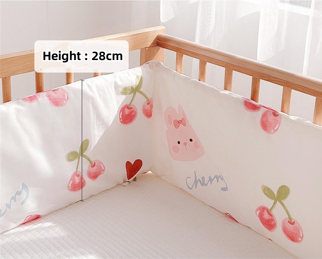 Crib Bumper Around Cot Baby Nu - Baby Nursery Bedding 评论和价格
