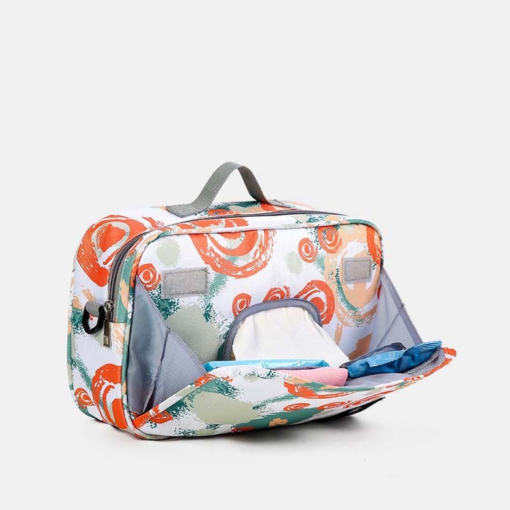2 Size Soft Diaper Storage Bag - Diaper Caddy Organizer 评论和价格