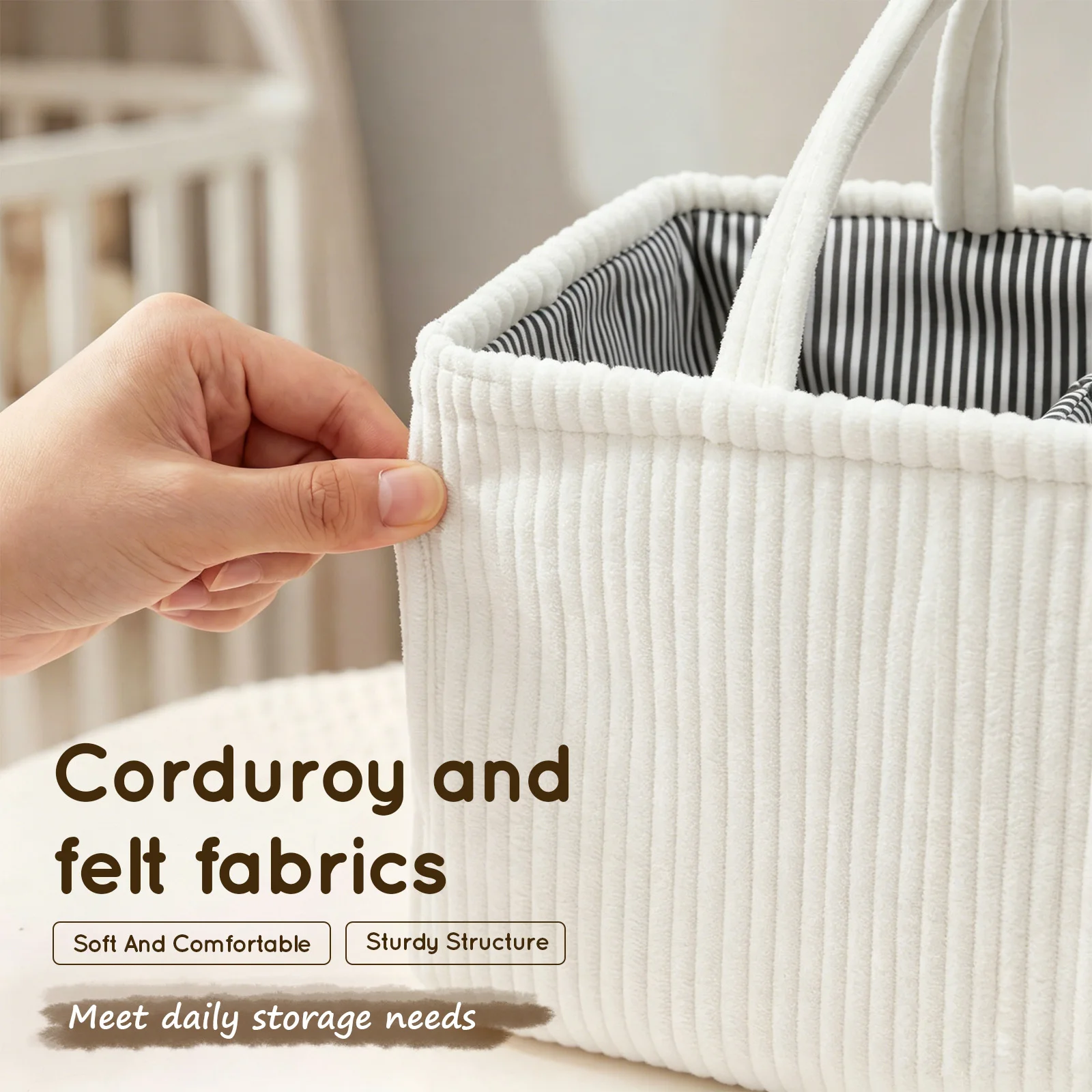 Baby Diaper Caddy Organizer Fo - Diaper Caddy Organizer 评论和价格
