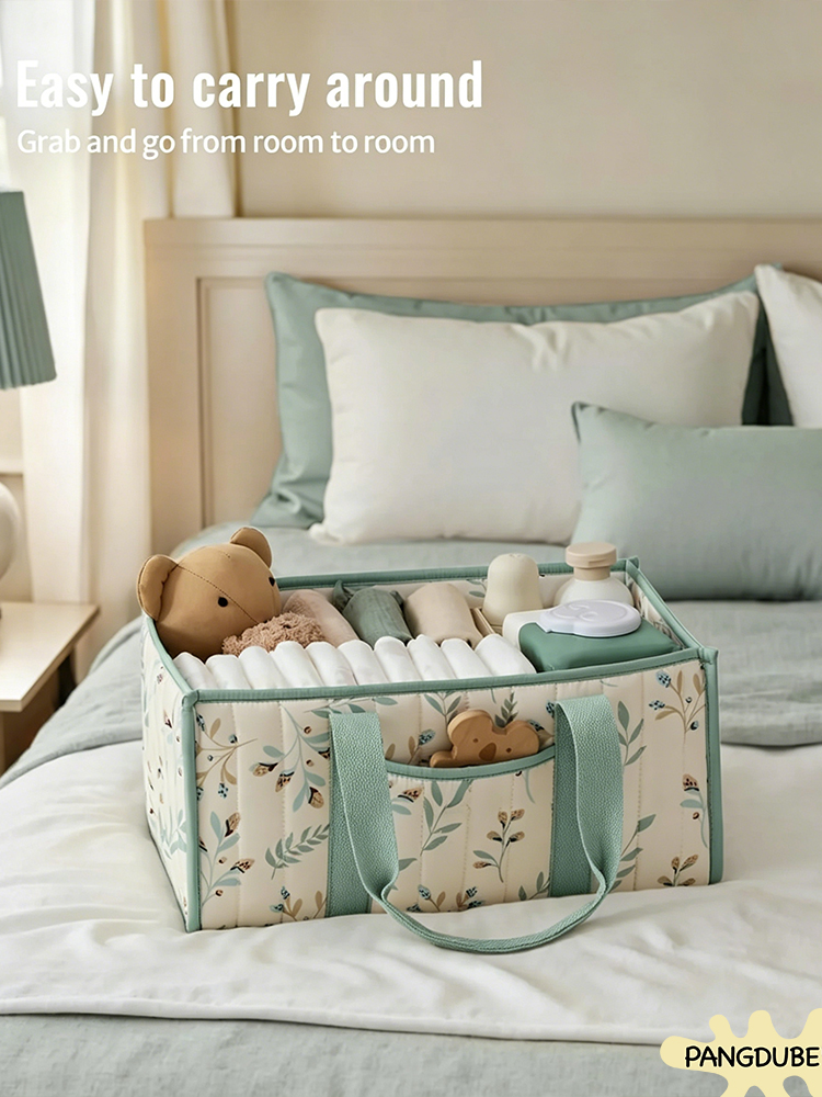 PANGDUBE Diaper Stacker Organi - Diaper Caddy Organizer 评论和价格