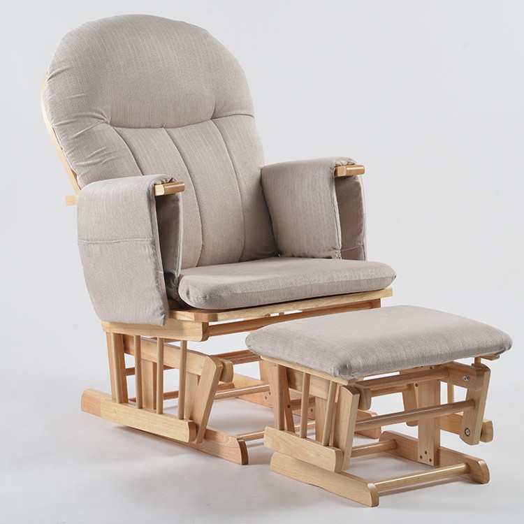 Modern Glider Cushion Maternit - Baby Nursery Glider Chair 评论和价格