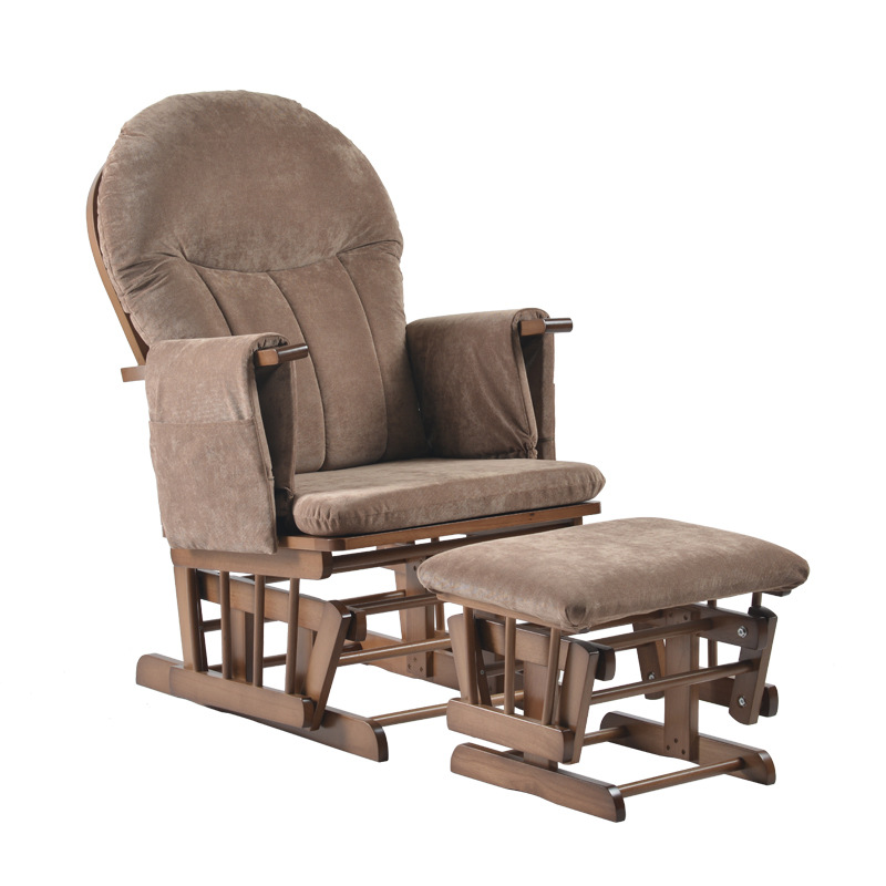 Modern Glider Cushion Maternit - Baby Nursery Glider Chair 评论和价格
