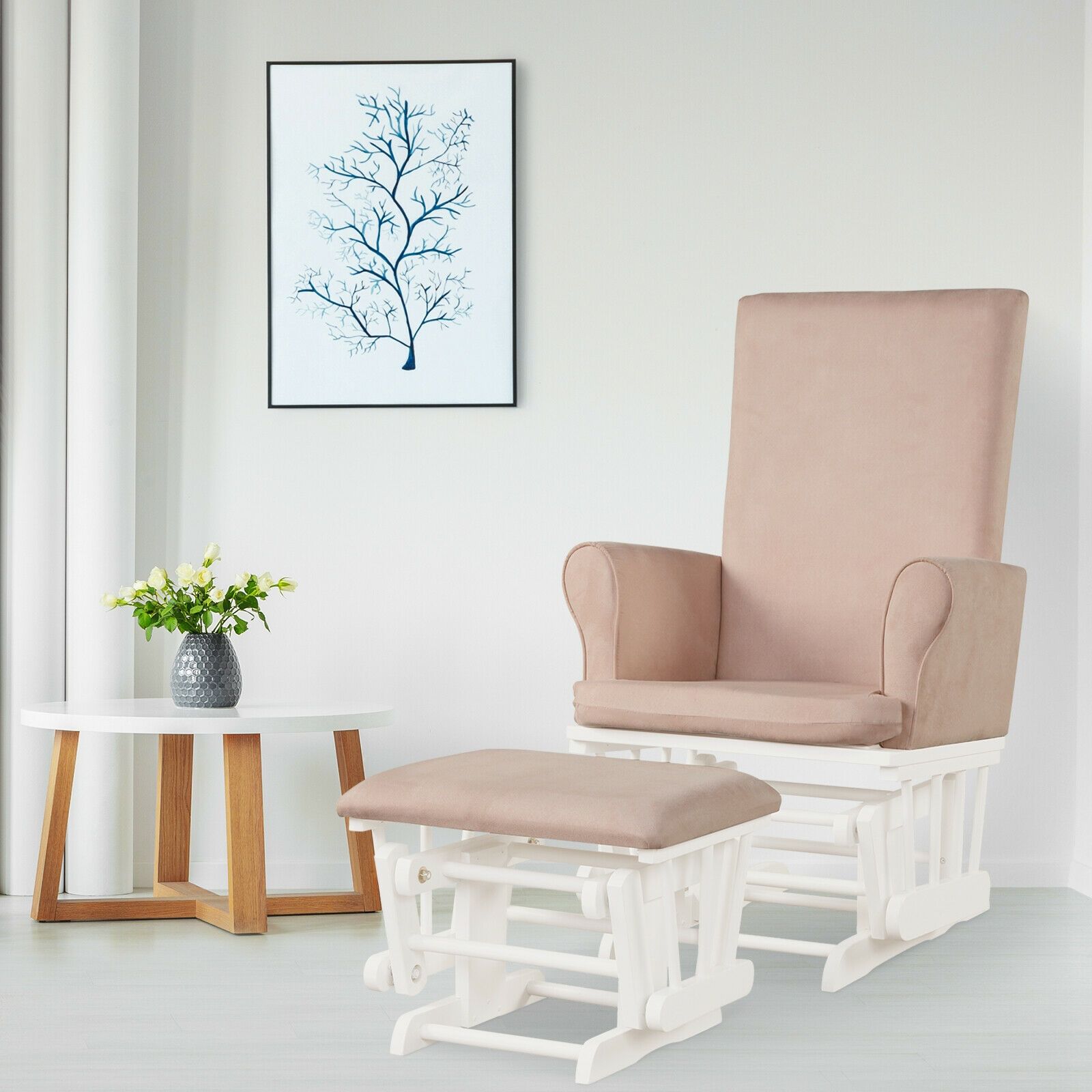 Baby Nursery Relax Rocker Rock - Baby Nursery Glider Chair 评论和价格