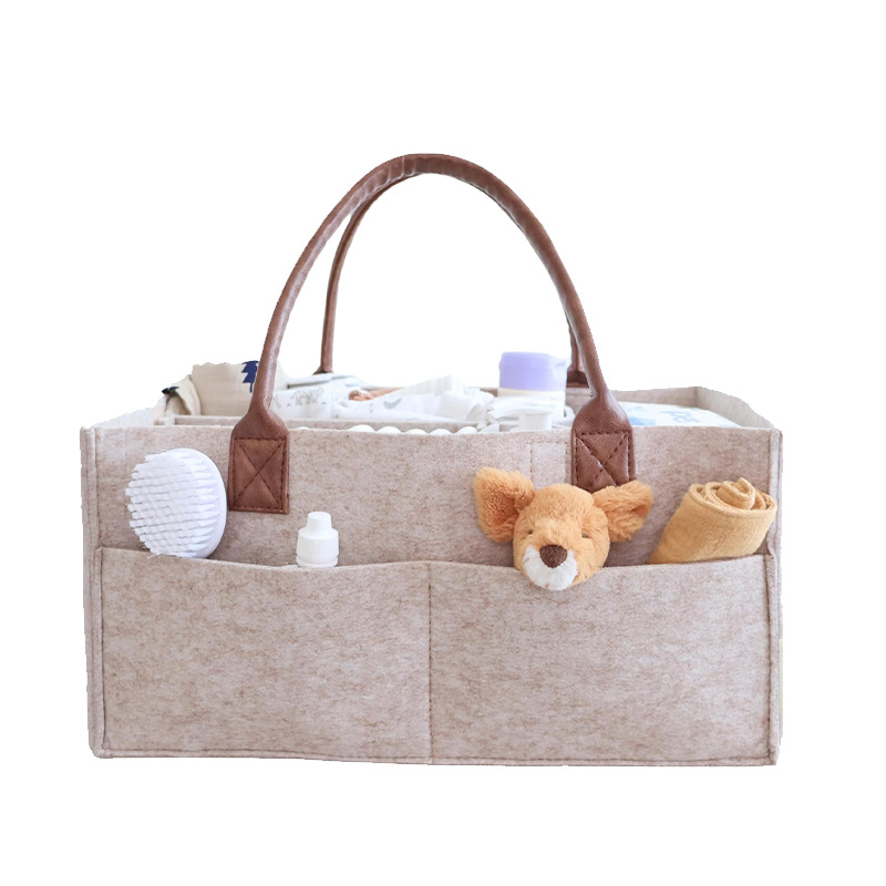 Baby Felt Storage Nursery Orga - Diaper Caddy Organizer 评论和价格