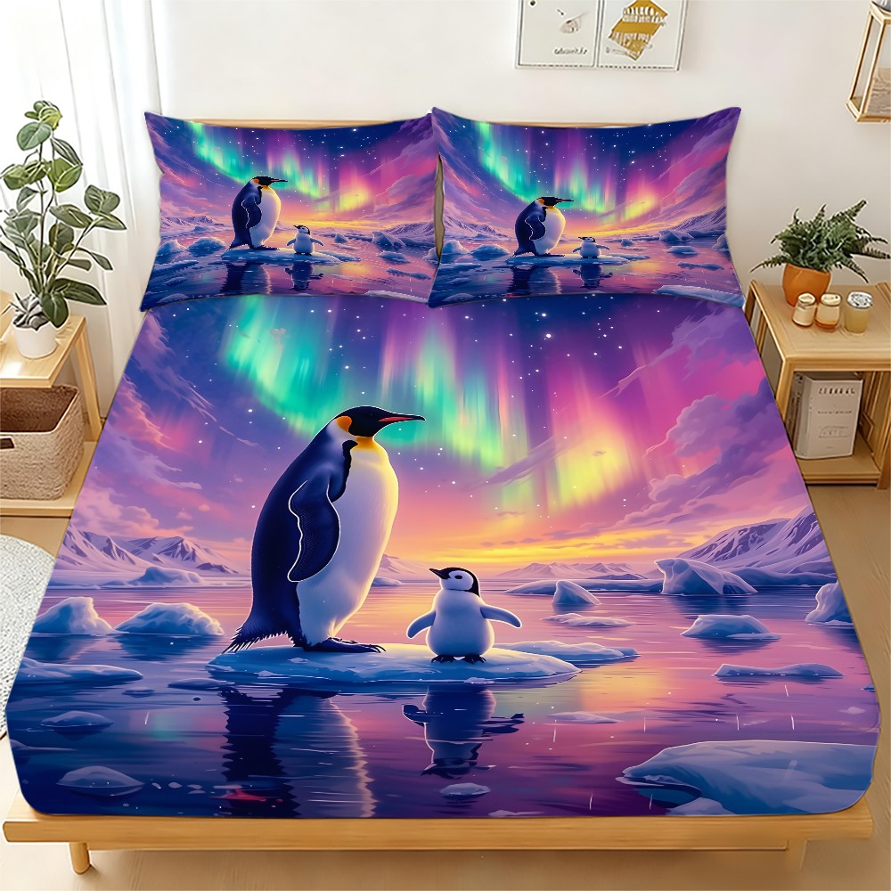 Aurora Penguin Bedding Set Thr - Baby Nursery Bedding 评论和价格