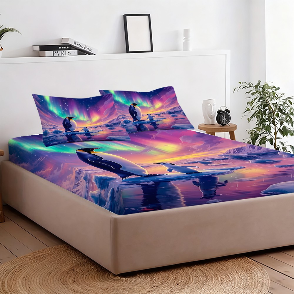 Aurora Penguin Bedding Set Thr - Baby Nursery Bedding 评论和价格