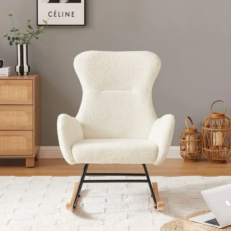Hansones Rocking Chair Nursery - Baby Nursery Glider Chair 评论和价格
