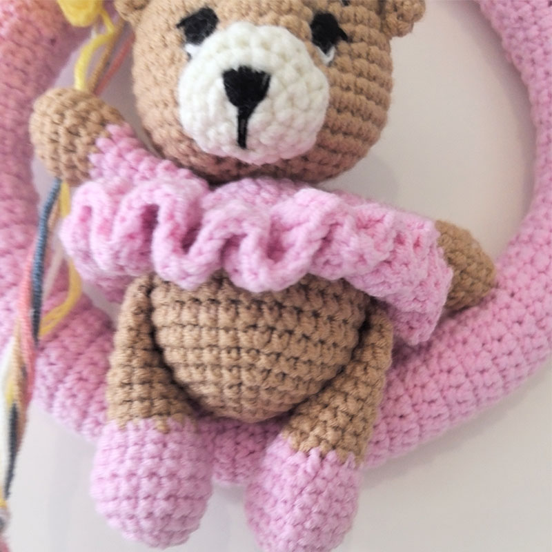 Personalized Crochet Name Wrea - Baby Nursery Artwork 评论和价格