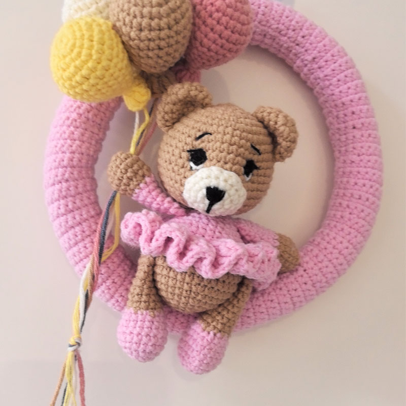 Personalized Crochet Name Wrea - Baby Nursery Artwork 评论和价格